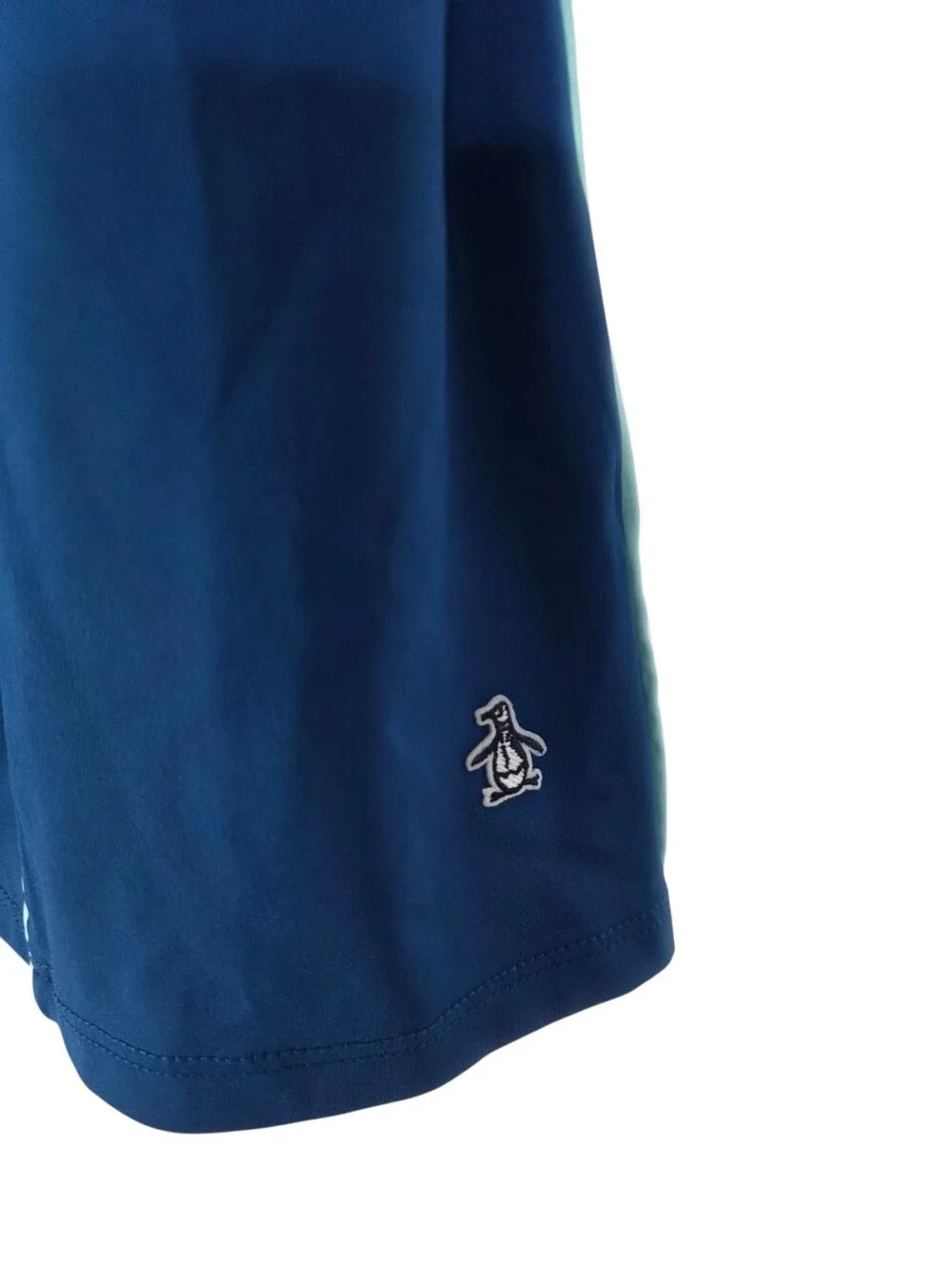 Original Penguin Navy & Mint Pickleball Tennis Skort Pleated Athletic Skirt Sz M